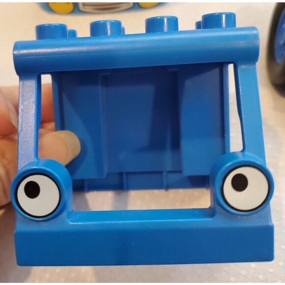 Blue Lego Duplo Replacement Truck Parts Set of 4 - Picture 10 of 12